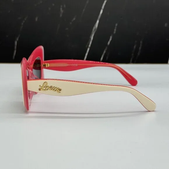 NEW LOEWE LW40140U 59A WOMEN SUNGLASSES BLACK CAT EYE LOEWE  display picture 1